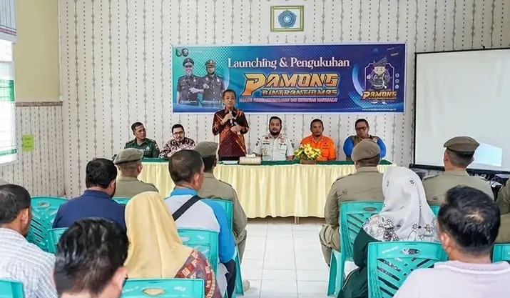 Dandim 0320/Dumai Siap Bersinergi Layani Masyarakat Bersama Pamong Trantibmas