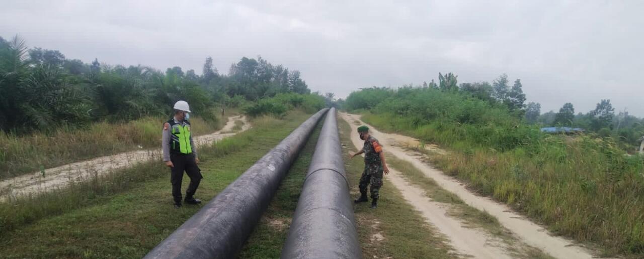 Peltu Wawan dan SKK Migas Laksanakan Patroli Pipa PHR