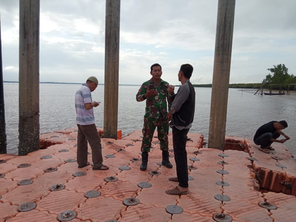 Pelaksanaan Komsos Oleh Pratu Rahmad