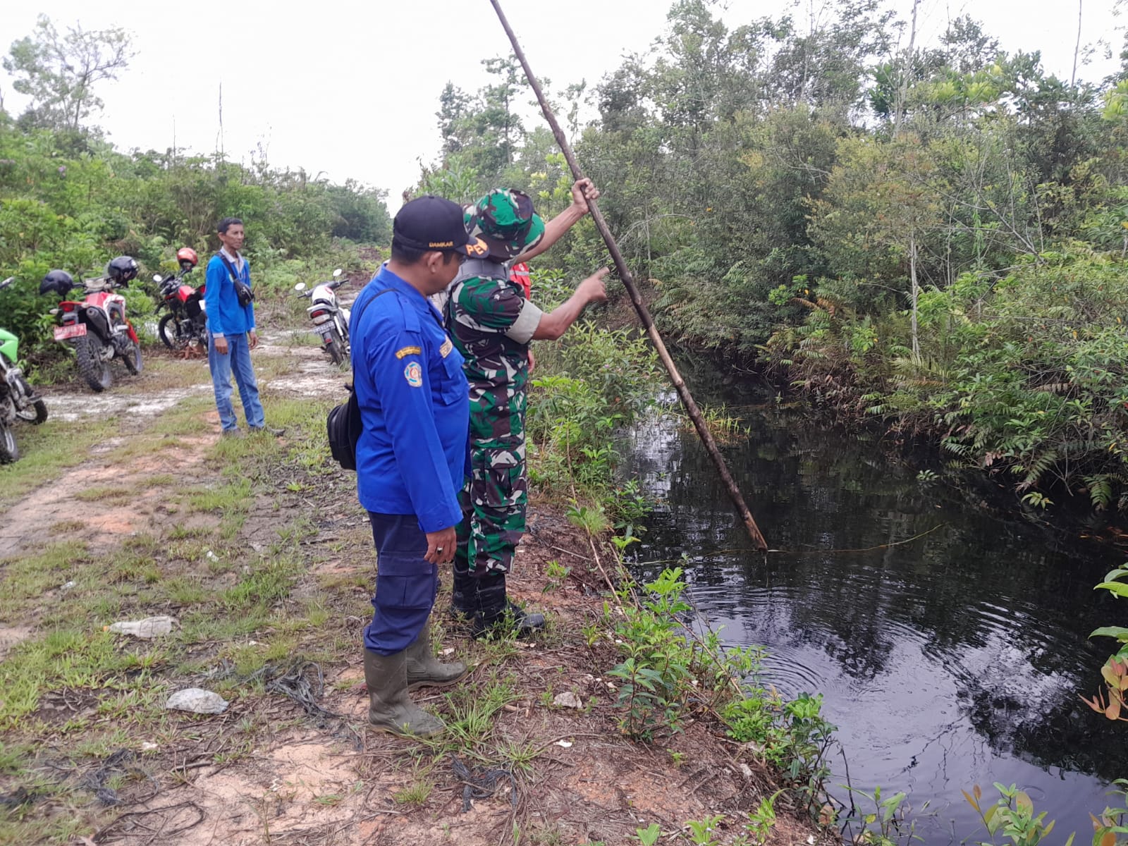 Sertu Aslim Lubis Laksanakan Patroli Cegah Karhutla Gabungan
