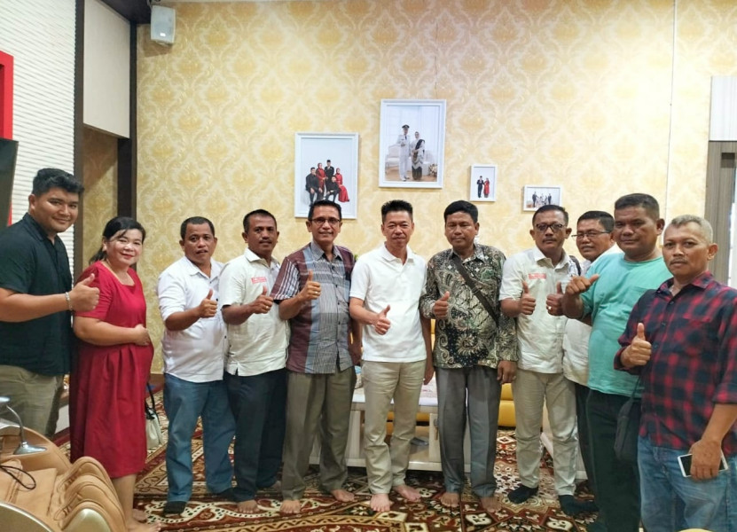 Silaturahmi Dengan Bupati Rohil, Afrizal Sintong Akan Hadiri Pelantikan Pengurus PPTSB Rokan Hilir