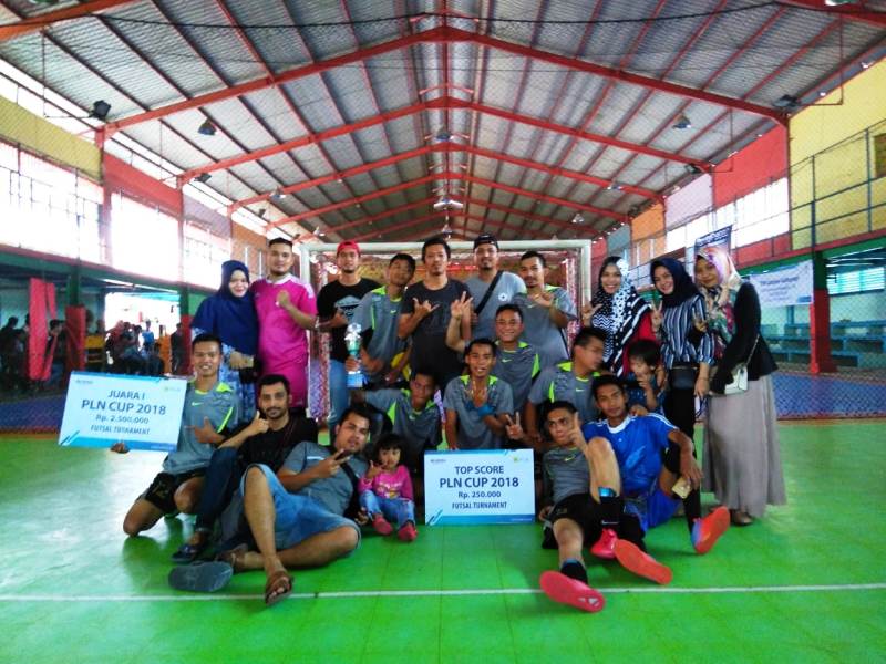 Tim Futsal RSUD Dumai Juara PLN CUP 2018