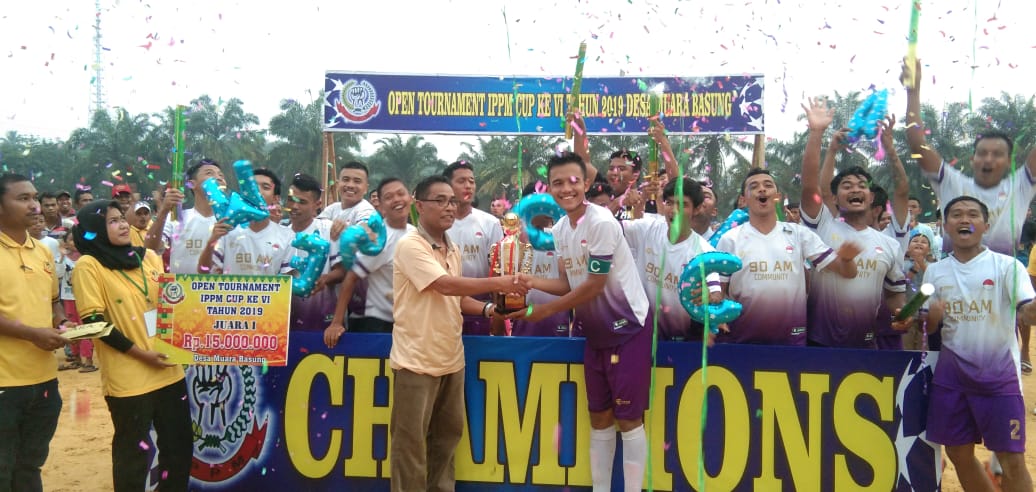Boscha FC Muara Basung Juara Turnamen IPPM Cup IV