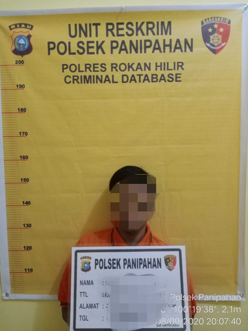 Spesialis Pencuri Kolong Di Panipahan Darat Di Cokok Polisi Miliki Sabu