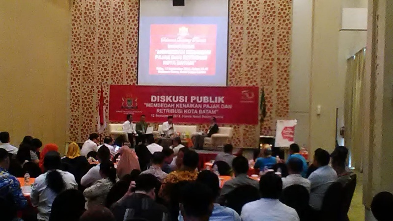 Ketua DPRD Sayangkan Walikota Batam Tidak Hadir Diskusi Pajak dan Retribusi