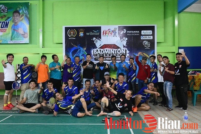 Turnamen Badminton Laskar Pena Cup 2022 Berjalan Sukses