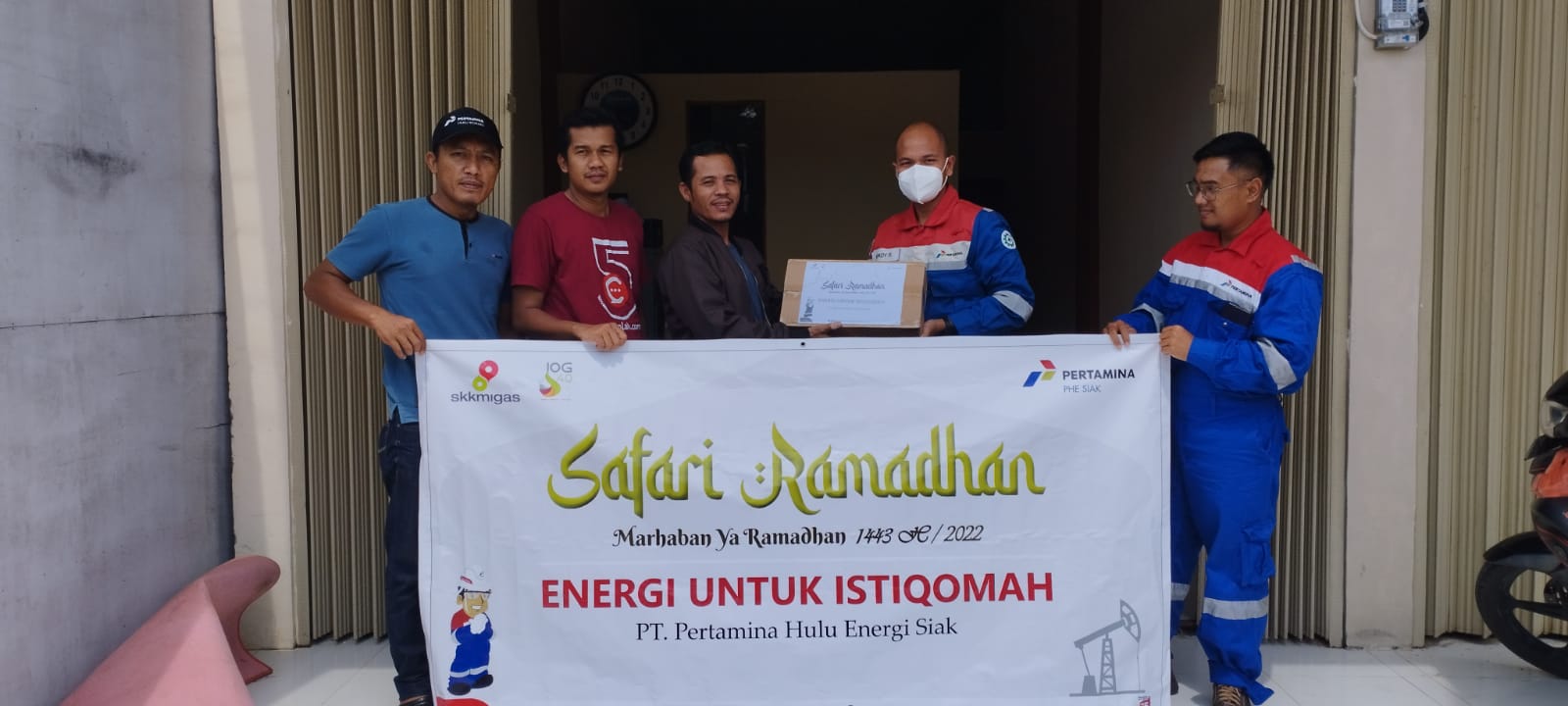 Pertamina Hulu Siak Safari Ramadhan ke Kantor PWI Rohul