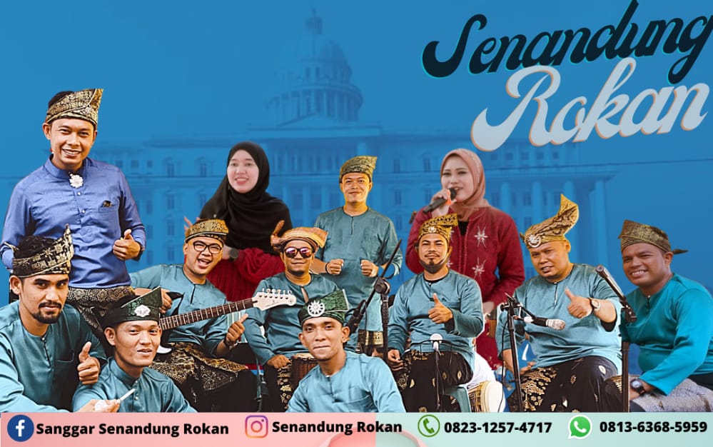 Penampilan Orkes Melayu Senandung Rokan Pukau Masyarakat Palika Pada Perayaan HUT RI Ke- 77