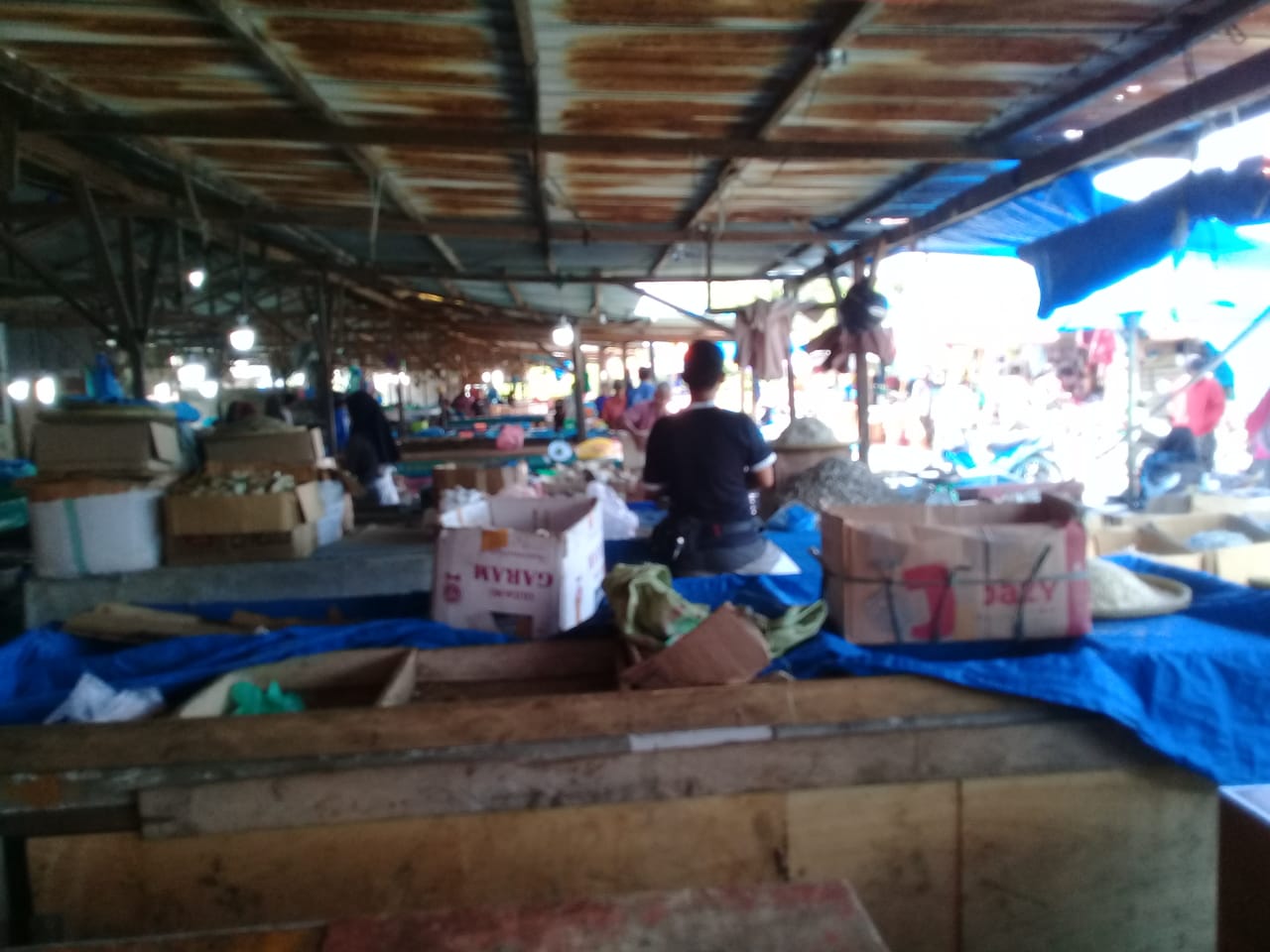 Hari Pertama Puasa, Pasar di Kota Dumai Sepi