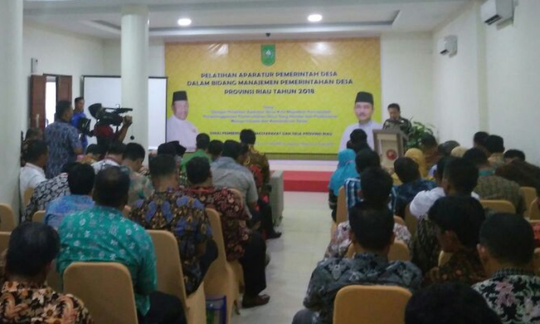 DPMD Riau Gelar Pelatihan Aparatur Pemerintah Desa di Inhil