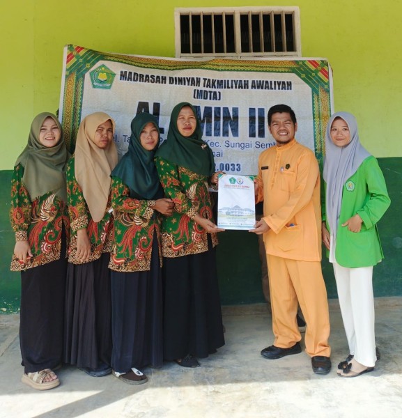 Kegiatan PKM Mahasiswa Universitas Dumai di MDTA Al-Amin II Berjalan Sukses