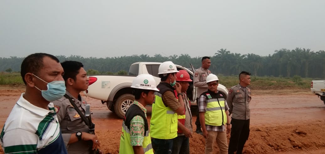 Subcont HKi Pekdum 5 Beri Apresiasi Kepada BKO dari Sat Sabara Polres Bengkalis