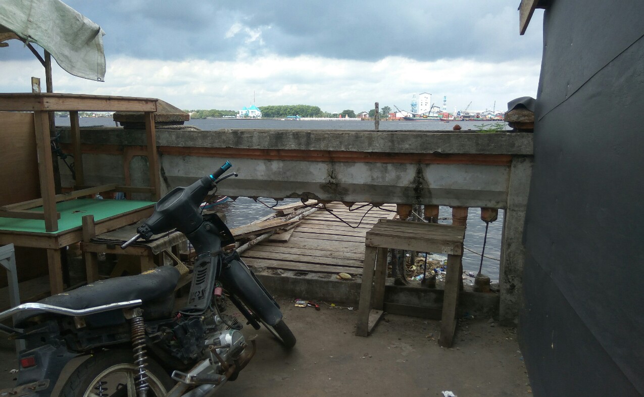Bikin Pelabuhan, Pagar Dam Sungai Guntung Dijebol 'Tangan Tak Bertanggungjawab'