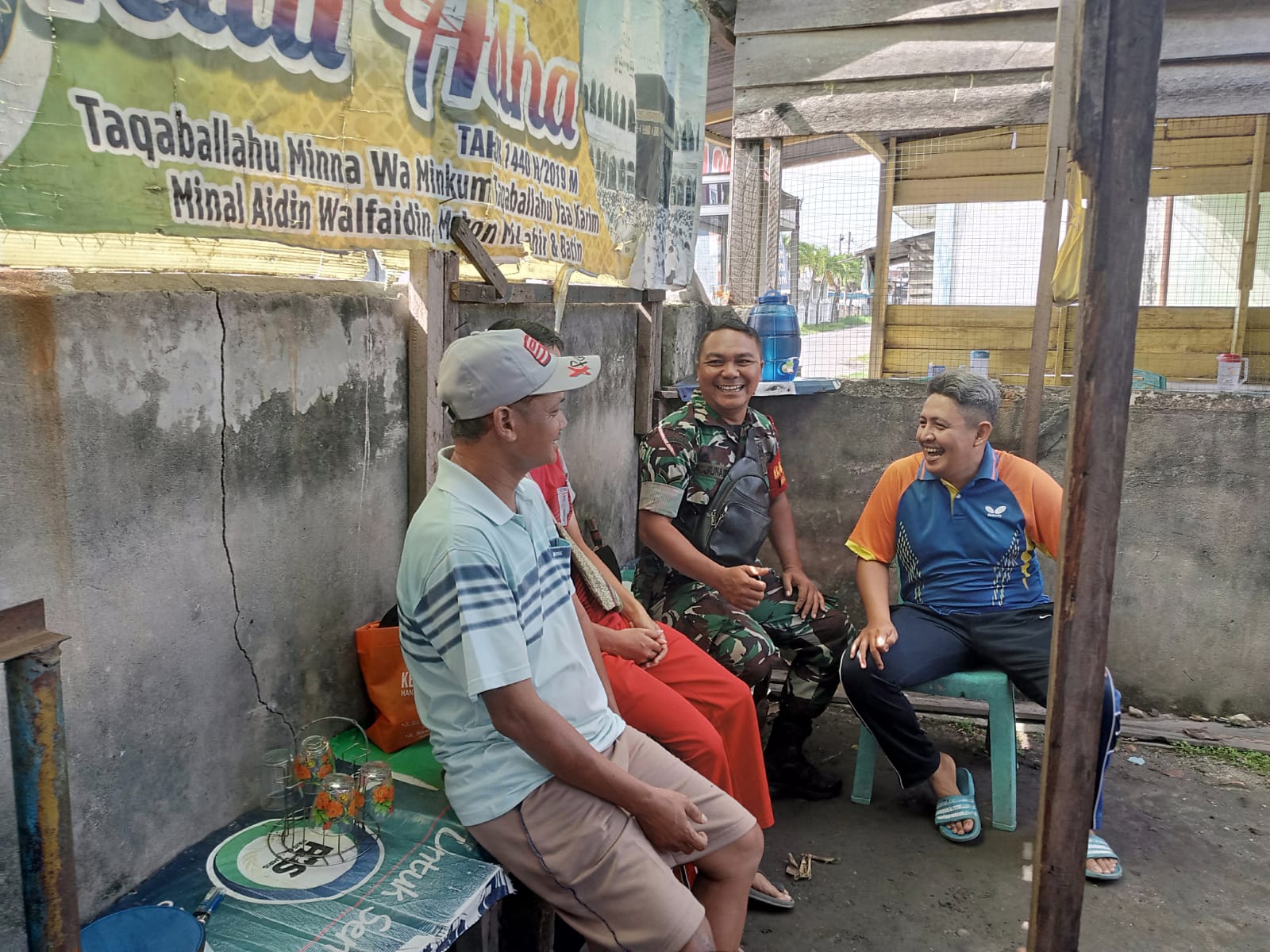 Cegah Covid-19, Ini Yang Dilakukan Oleh Serda Ahmad Junaidi