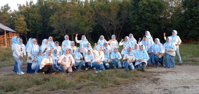Barisan Emak-emak Kota Dumai Dukung Prabowo-Sandi