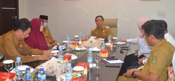 Audiensi Bupati Inhil Dengan Kemendikbud Ristek RI