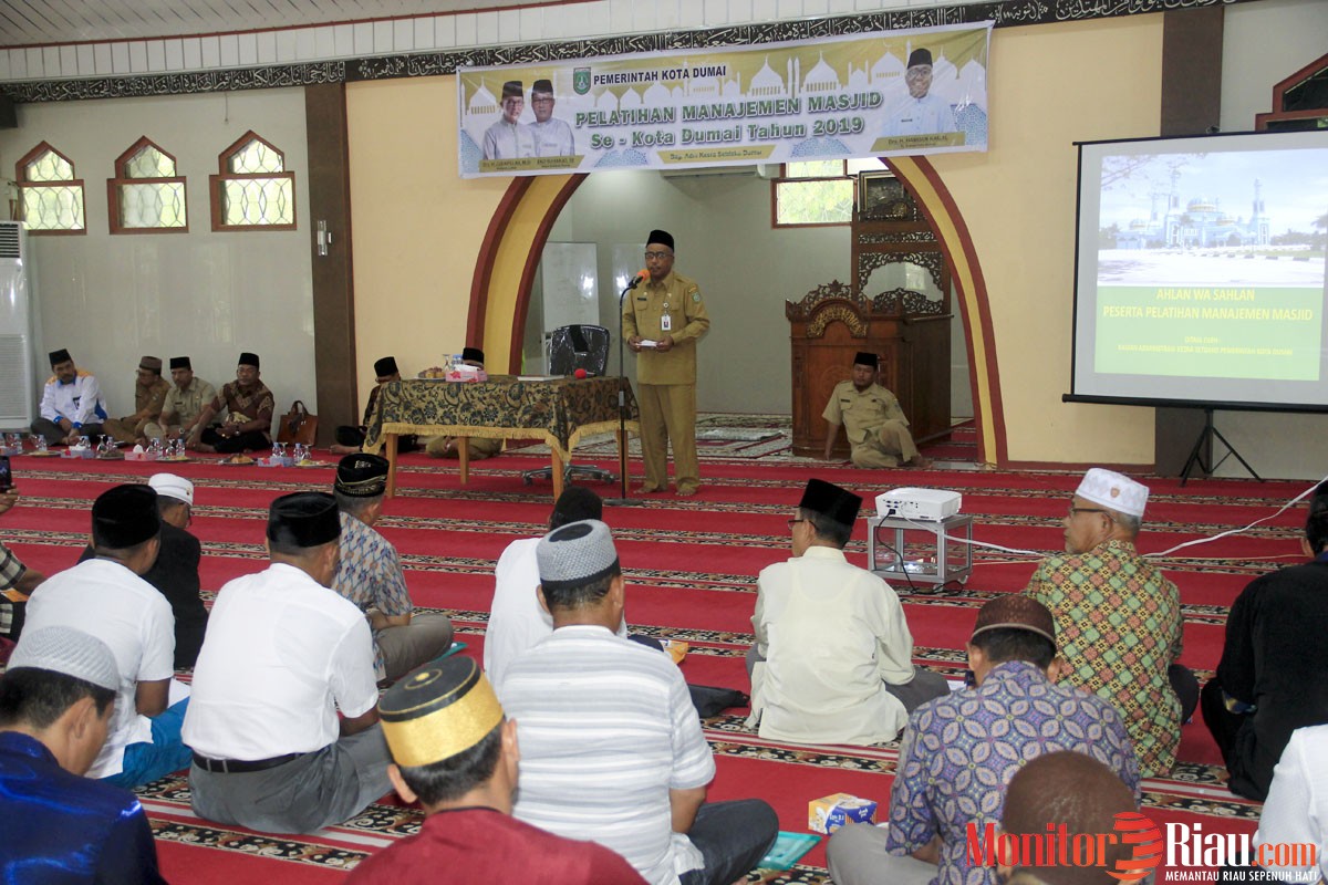 75 Pengurus Masjid se Kota Dumai Ikuti Pelatihan Manajemen Masjid