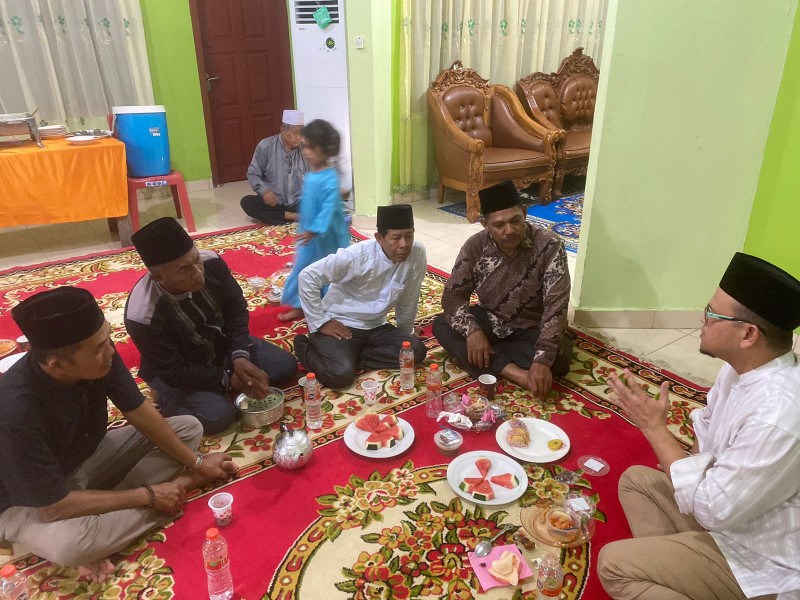 Manfaatkan Momentum Bulan Ramadhan, Camat Bantan Silaturahmi Dengan Seluruh Kepala Desa