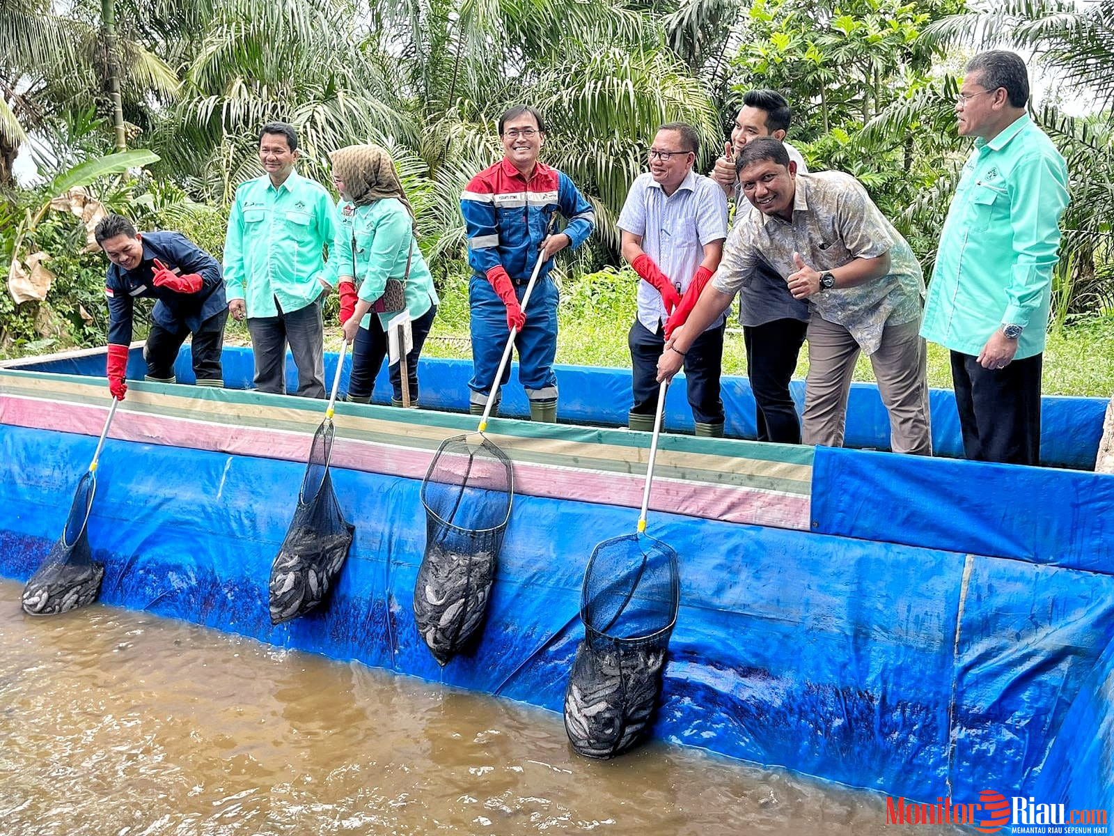 Didukung Pemko Dumai, PHR-UNRI Berdayakan Kelompok Pembudidaya Ikan