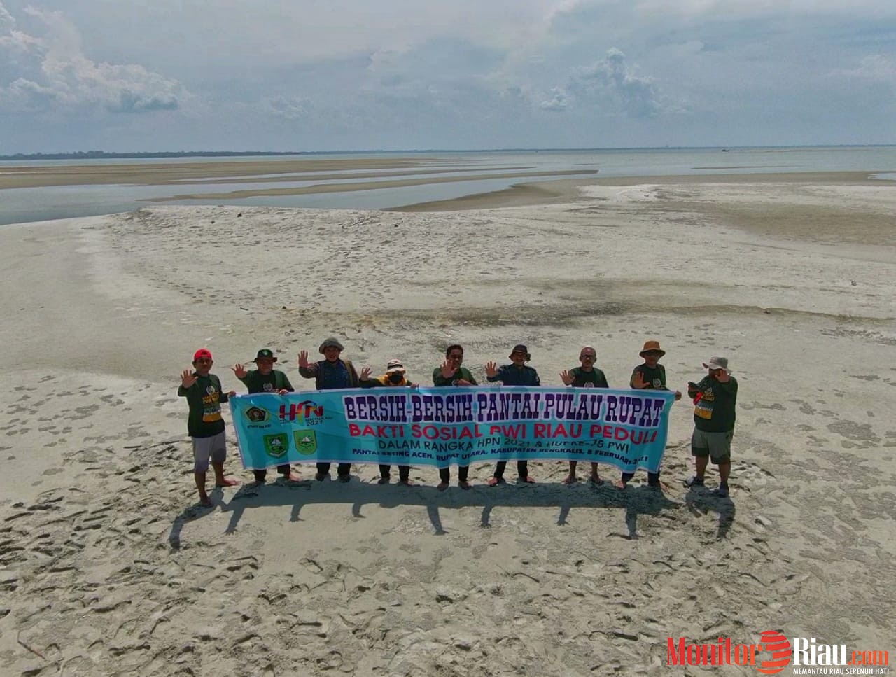 PWI Riau Kampanyekan Destinasi Wisata Rupat di HPN 2021