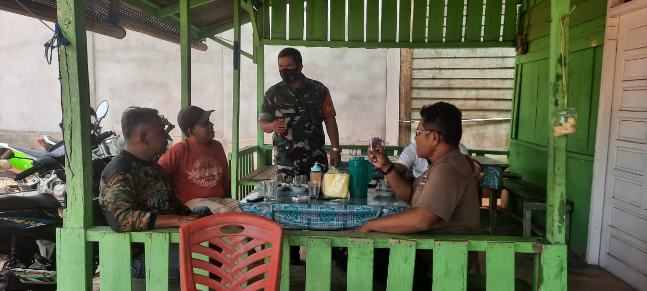 Pelda Hendrianto Laksanakan Kegiatan Pencegahan Covid-19