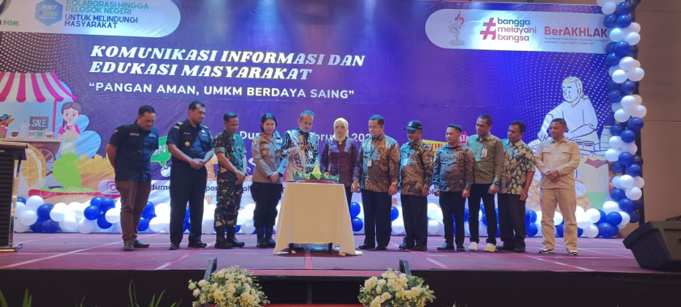 Dandim 0320/Dumai Ucapkan Selamat HUT ke 23 BPOM