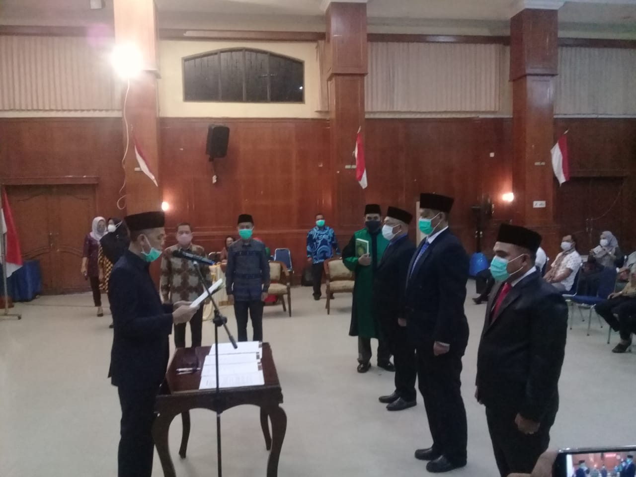 Wako Lantik Dirut BUMD PT Pelabuhan Dumai Berseri