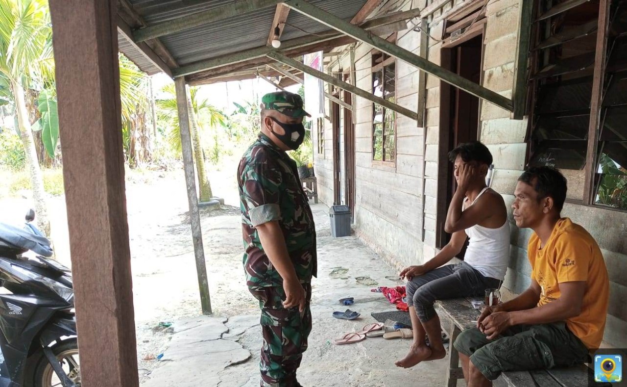 Serma Zul Efendi Laksanakan Komsos Dengan Pemuda