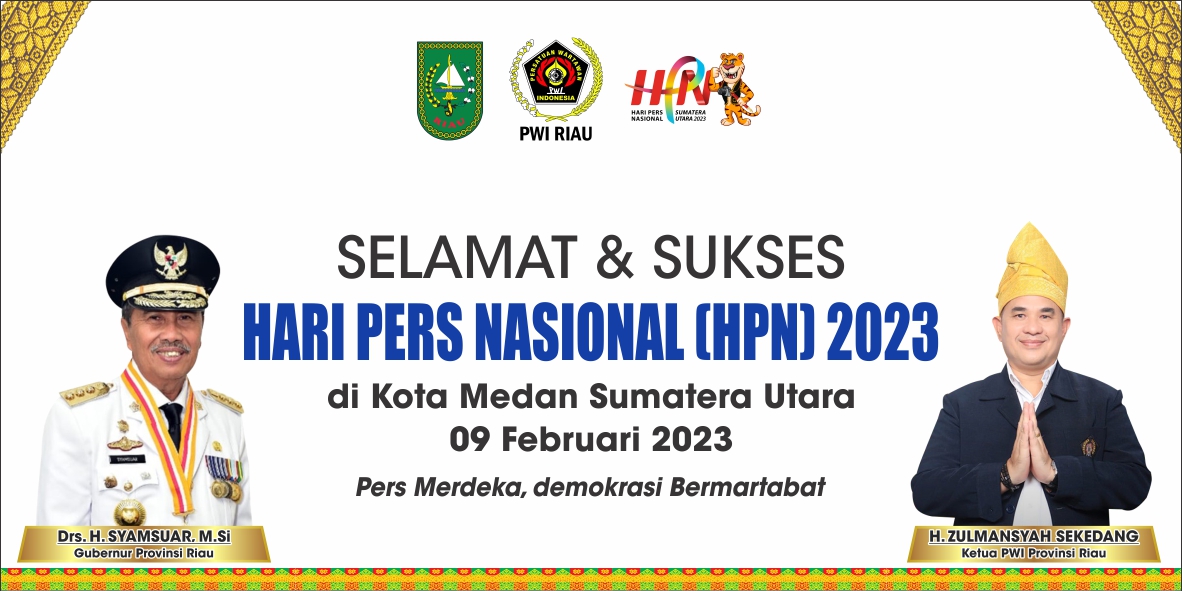 Gubernur Lepas Delegasi Riau ke Puncak Peringatan HPN di Medan