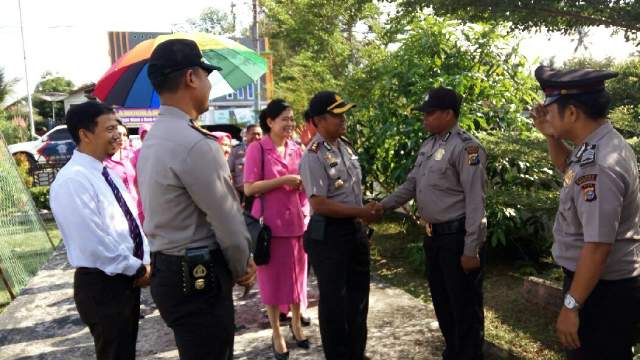 Kapolres Hadi Wicaksono Tinjau Kinerja Setiap Polsek, Dimulai Dari Polsek Bengkalis