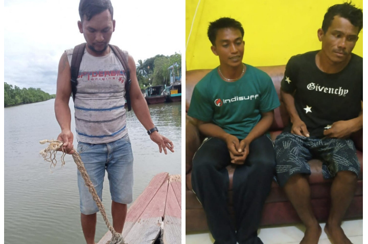 Sempat Hilang, 3 Nelayan di Rohil Ditemukan Selamat