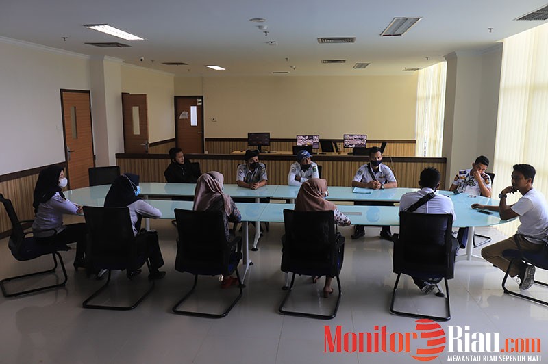 Belajar ATCS dan ITS, Dishub Dumai Kunker ke Dishub Pekanbaru