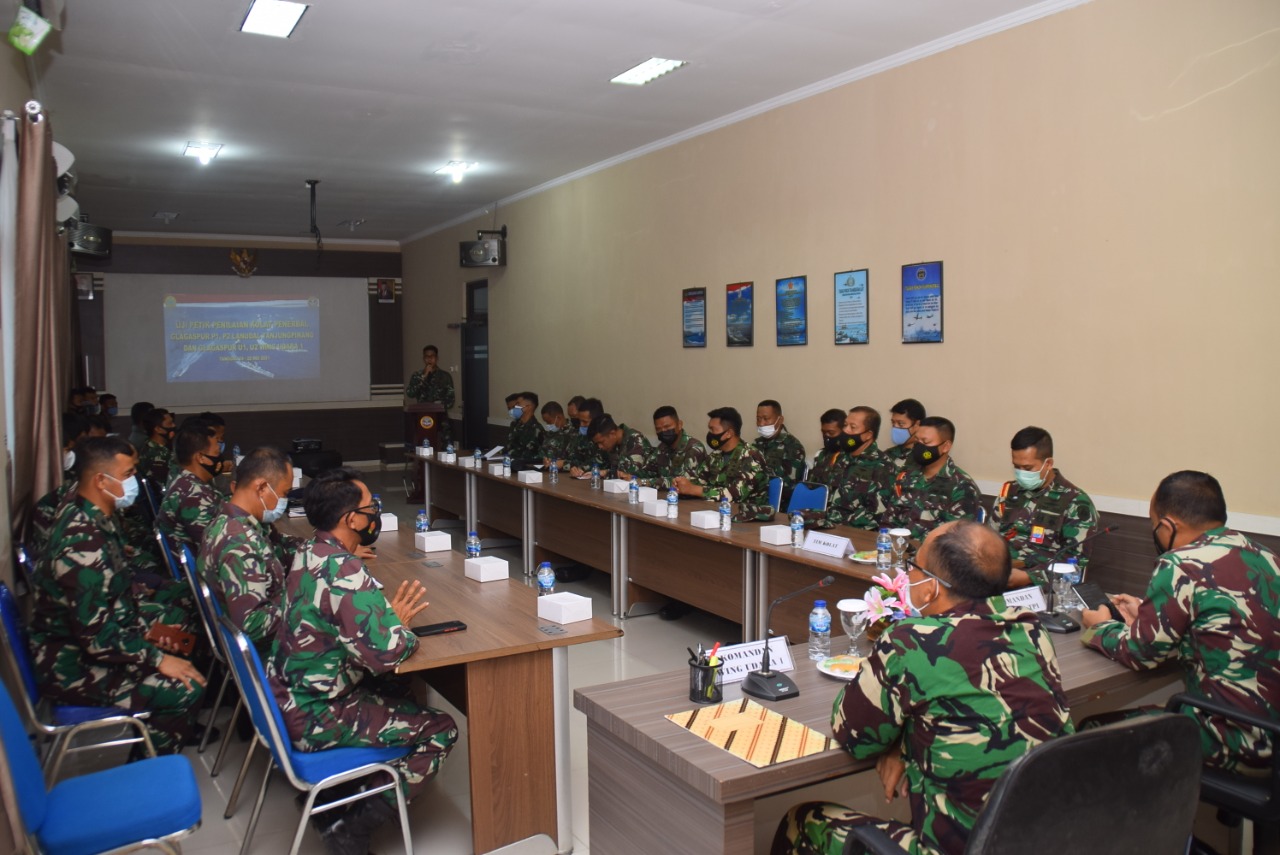 Pangkalan Udara TNI AL Tanjungpinang Melaksanakan Tahap Akhir Evaluasi dan Penutupan Uji Petik Glaga