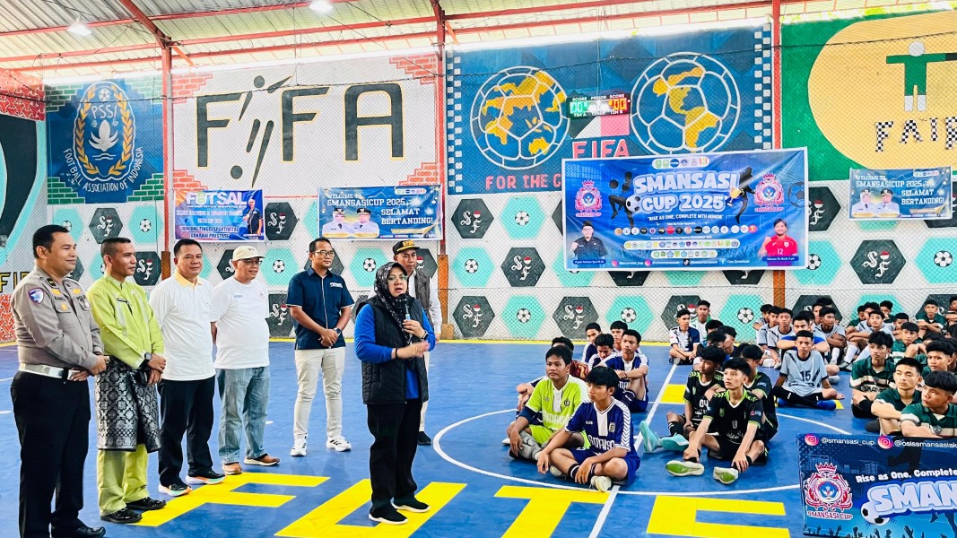 Bupati Siak Resmi Buka SMANSASI Cup 2025