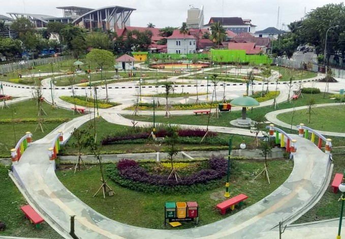 Untuk Taman, Pemko Pekanbaru Anggarkan Rp6,7 M