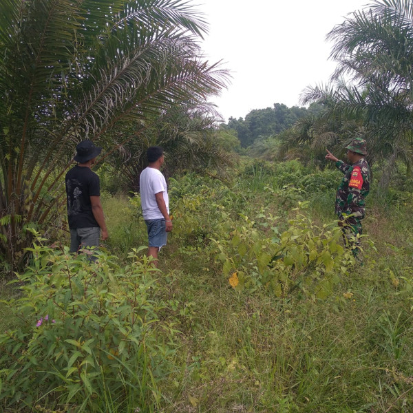 Sertu Misriyadi Laksanakan Giat Cegah Karhutla