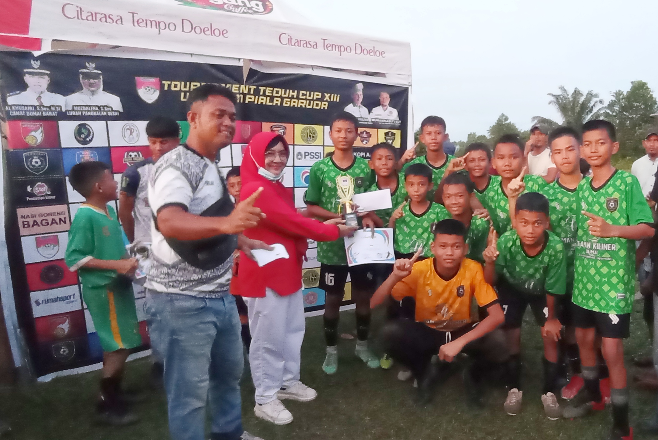 Turnamen Teduh Cup U-13 dan Garuda Cup U-11 Berlangsung Sukses