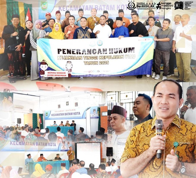 Kejati Kepri Edukasi Warga dan Aparatur se-Kecamatan Batam Kota tentang Pencegahan TPPO