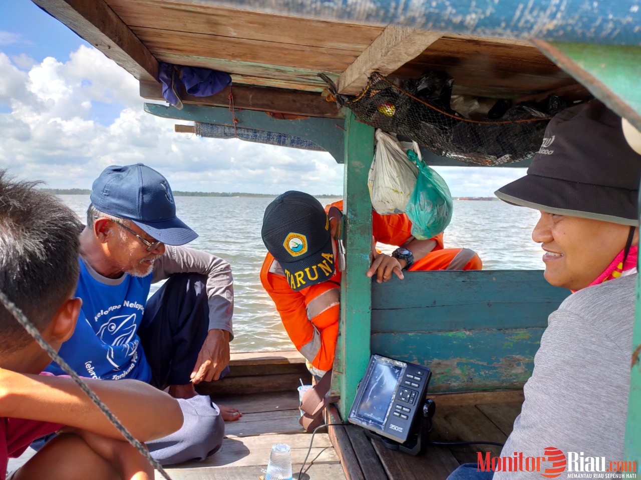Nelayan Tanjung Palas Terapkan Teknologi Fish Finder Bantuan Pertamina
