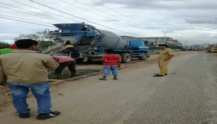 Sekda Dumai Himbau Masyarakat dan Pelaku Usaha tidak Terganggu dengan Pekerjaan Jalan Prof M Yamin