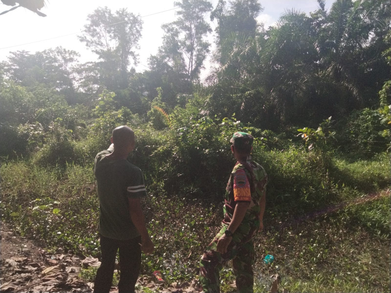 Sertu Sugianto Harap Masyarakat Jangan Bakar Hutan dan Lahan