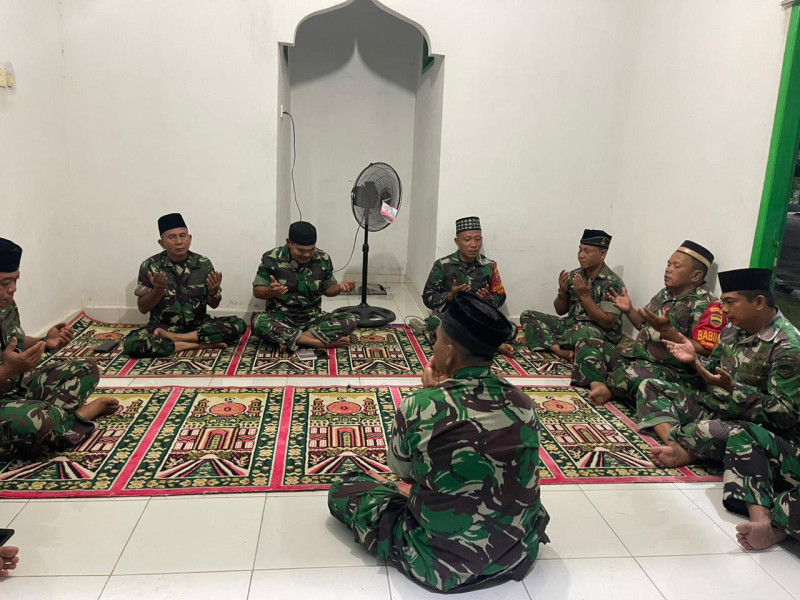Danramil 02 BK Pimpin Doa Bersama Untuk Keselamatan Bangsa
