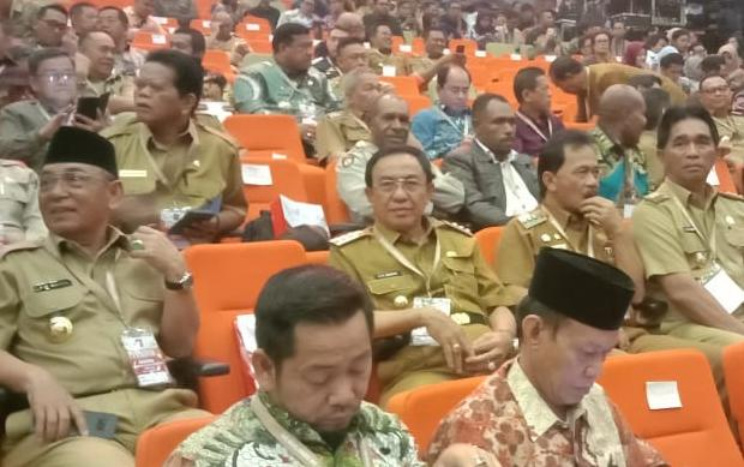 Bupati Inhil dan Forkopimda Ikuti Rakornas di Bogor