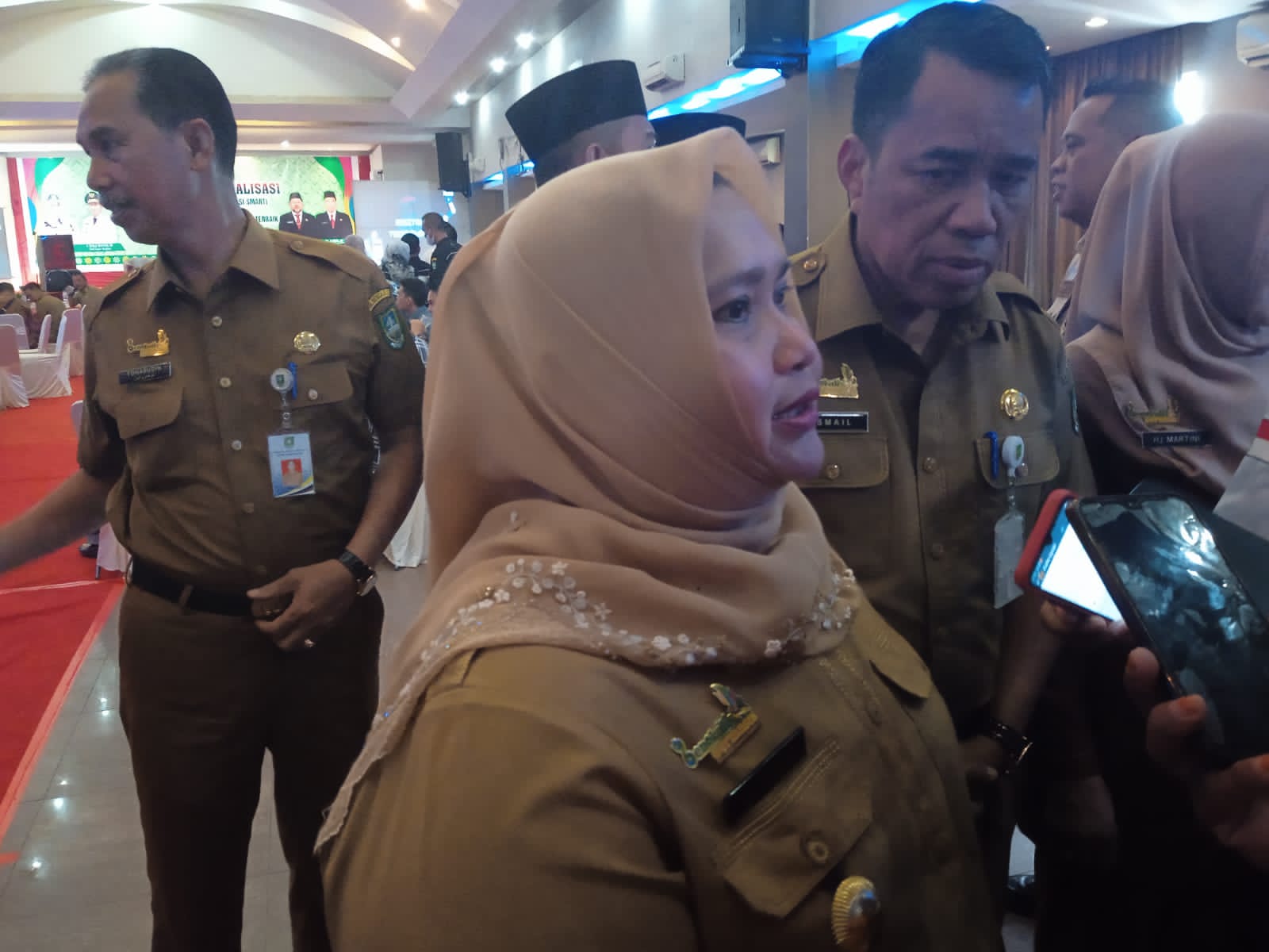 Kecelakaan di Jalan Desa Harapan Duri Selama Ada Pekerjaan Ini Tanggapan Bupati Bengkalis