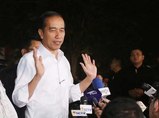Jokowi: Ya Dicek dan Lapor Bawaslu