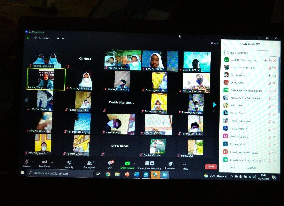 Tim Kukerta UNRI 2021 Bersosialisasi Tentang Aplikasi Pembelajaran Jarak Jauh (PJJ) di SMAN 4 Dumai