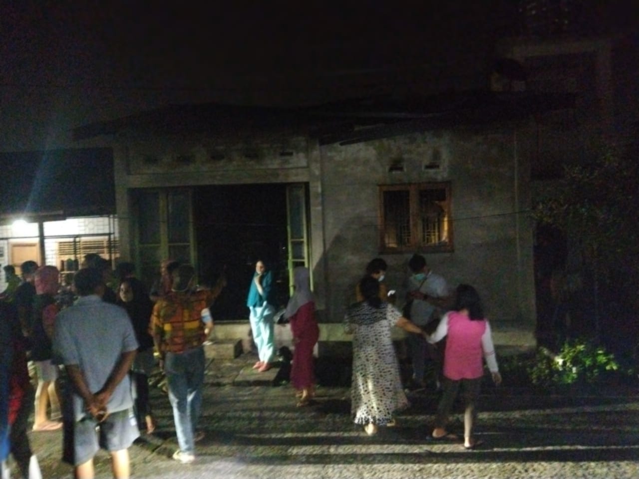 Rumah Warga Gg Salak, Kelurahan Rimba Sekampung Dumai Terbakar