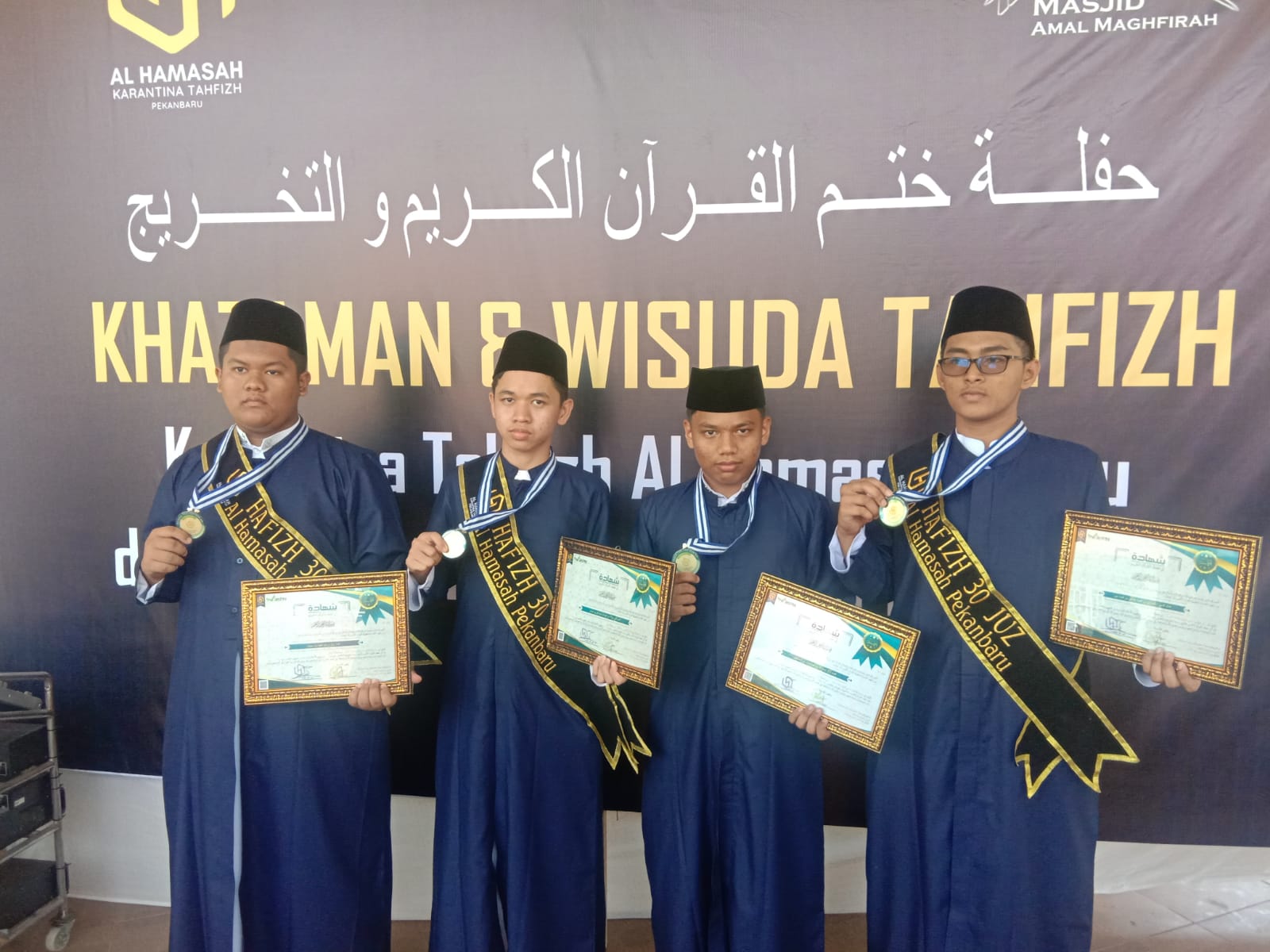 Tiga Siswa SMA Muhammadiyah Bangkinang Hafizh 30 Juz
