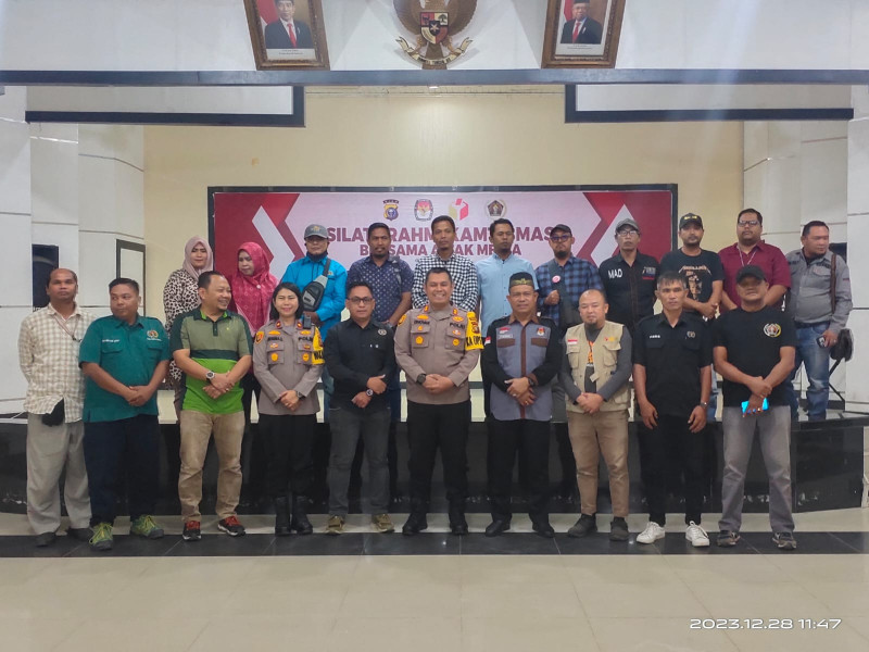 Perkuat Sinergitas, Polres Dumai Gelar Silaturahmi Bersama Awak Media