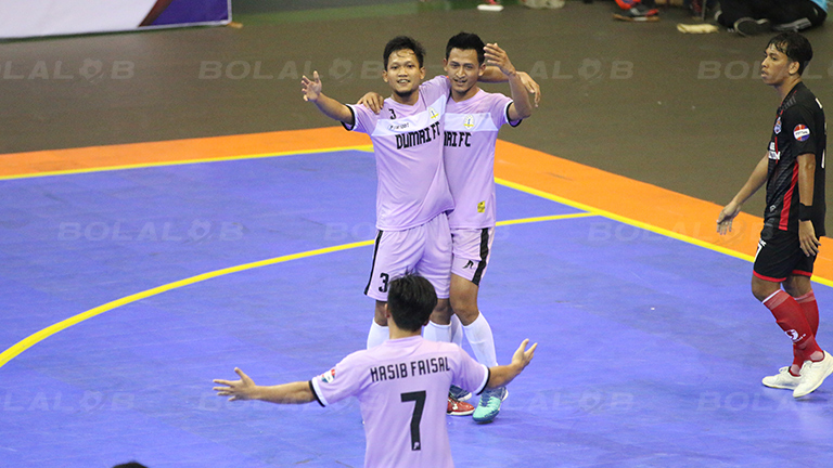 Kemenangan Perdana, Dumai FC Riau Libas APK Samarinda 4-2